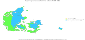 Map Of Denmark Created By The Cia Brilliant Maps