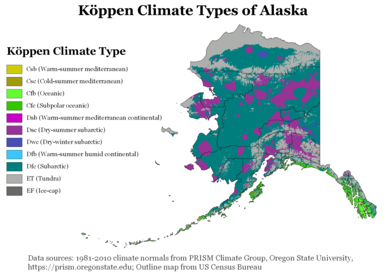 Dfc Climate Map of Alaska The Government Doesn’t Want You To See - Brilliant Maps