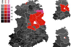 Map Of East Germany’s One And Only Free & Fair Election