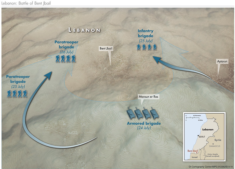2014 Lebanon Battle 3D Map Created By The CIA
