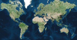 The 4,037 Cities In The World With Over 100,000 People - Brilliant Maps
