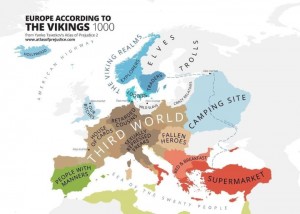 Europe According to the Vikings in 1000 AD - Brilliant Maps