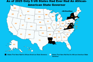 Only 5 States Have Ever Had An African-American State Governor