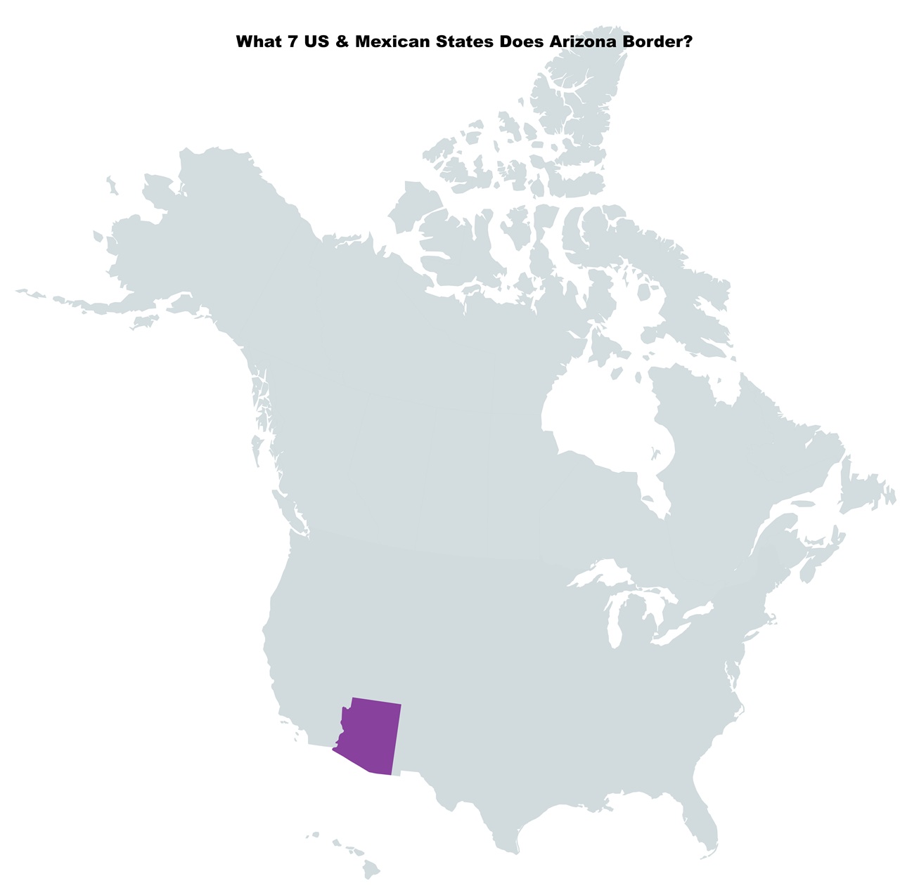 What States Does Arizona Border?