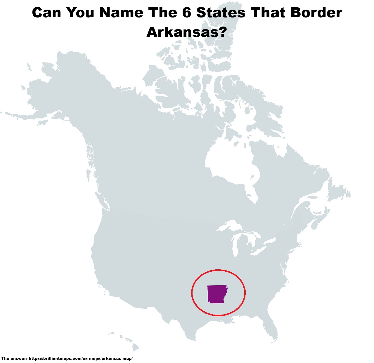 What States Border Arkansas?