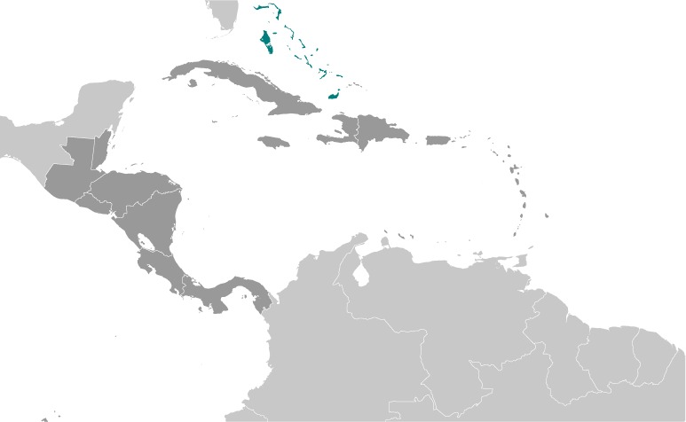 Bahamas, The Location Map