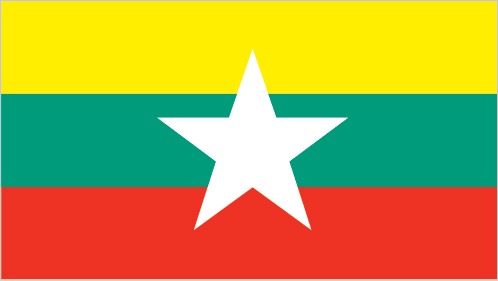 Myanmar Burma Flag