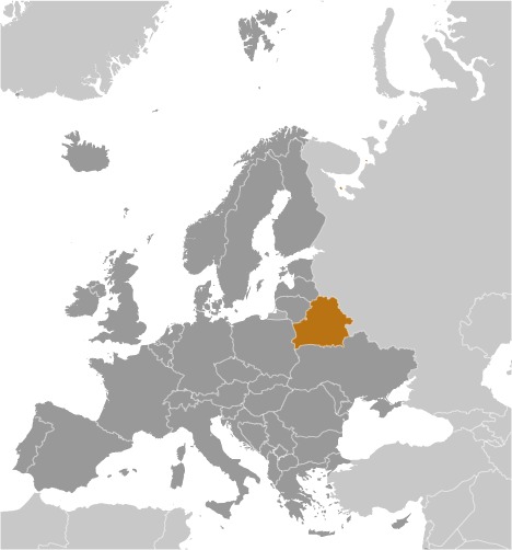 Belarus Location Map