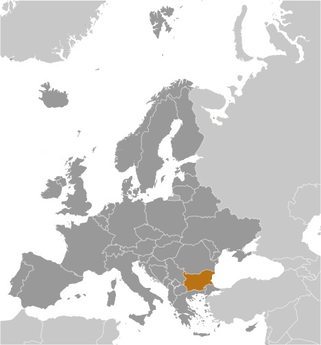 Bulgaria Location Map