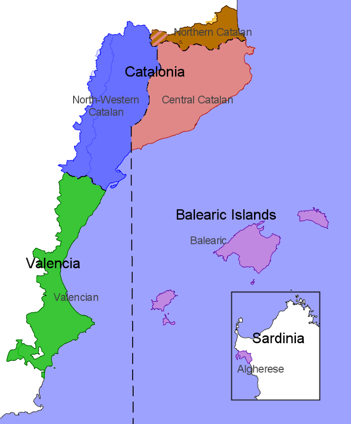 Catalonia The Catalan Language 10 Facts Maps Brilliant Maps