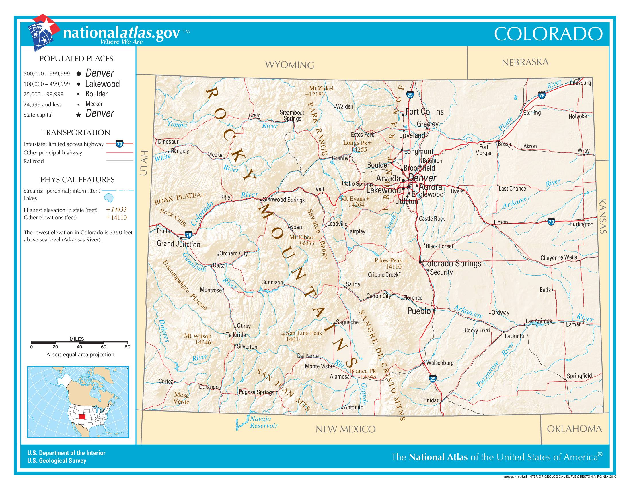 Map of Colorado The Government Does not Want You To See