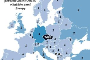 Number of CzechPOINTs In Every European Country