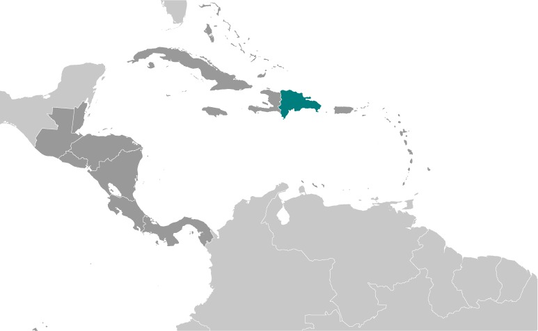 Dominican Republic Location Map