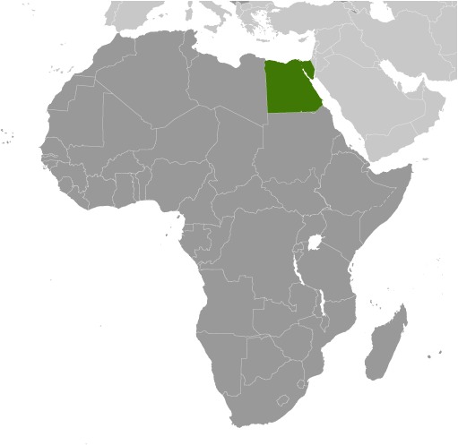Egypt Location Map