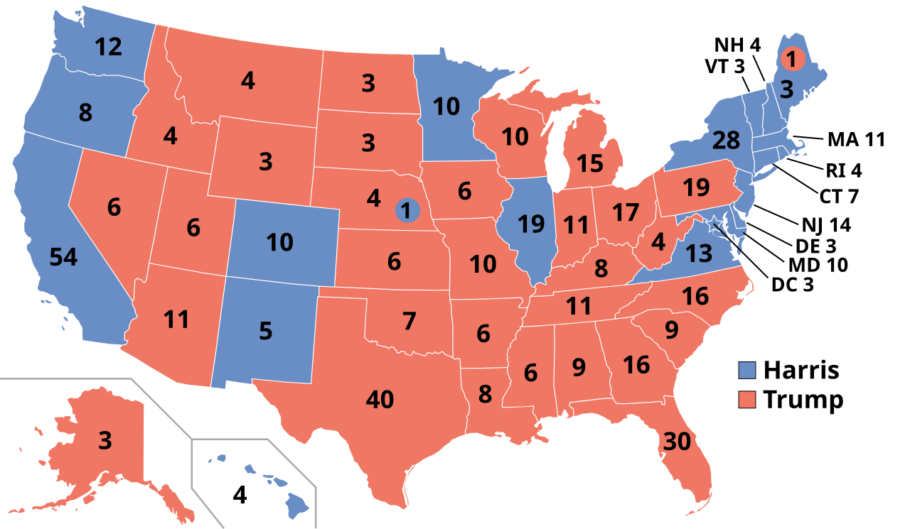 2024 US Presidential Results