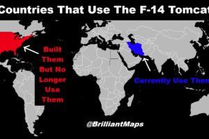 Countries That Use (Or Have Used) The F-14 Tomcat, Yes The Plane From Top Gun