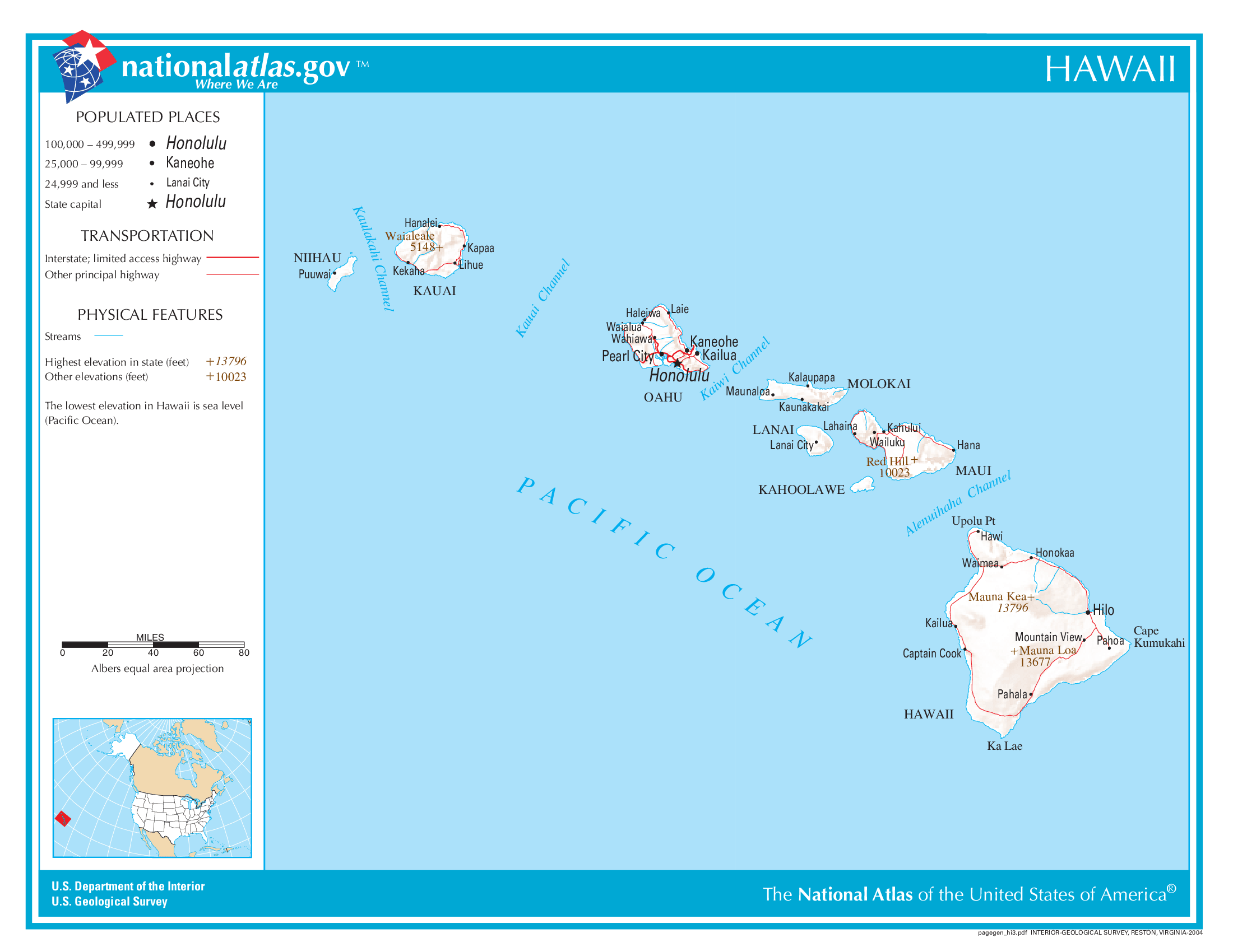 Map of Hawaii The Government Does not Want You To See
