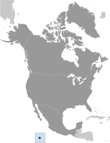 Clipperton Island Location Map