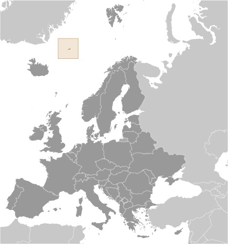 Jan Mayen Location Map