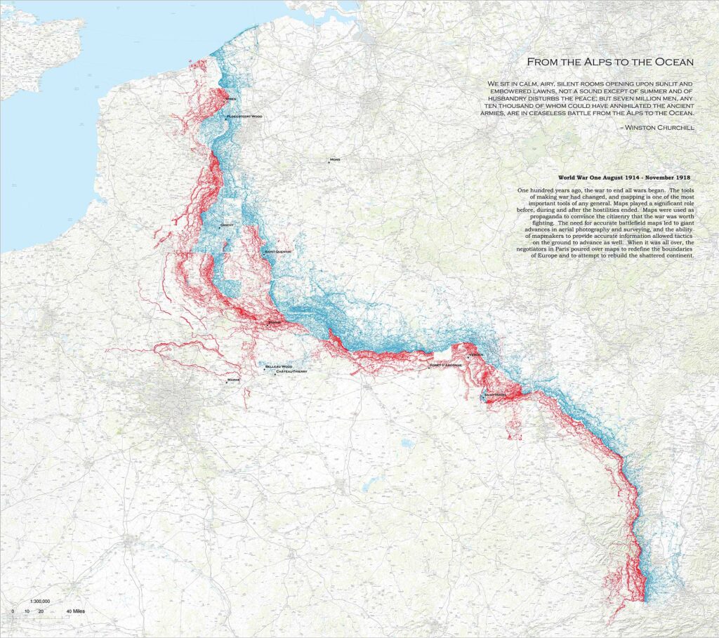 Watch World War I Every Day On The Western Front [Video] - Brilliant Maps
