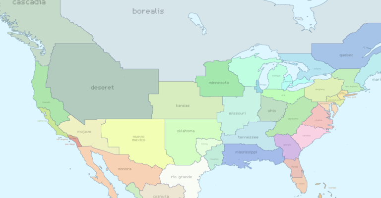 Map Of The World Divided Into 804 Zones Of 10 Million People ...