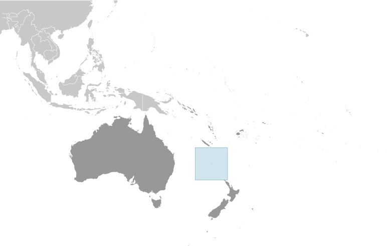 Norfolk Island Location Map
