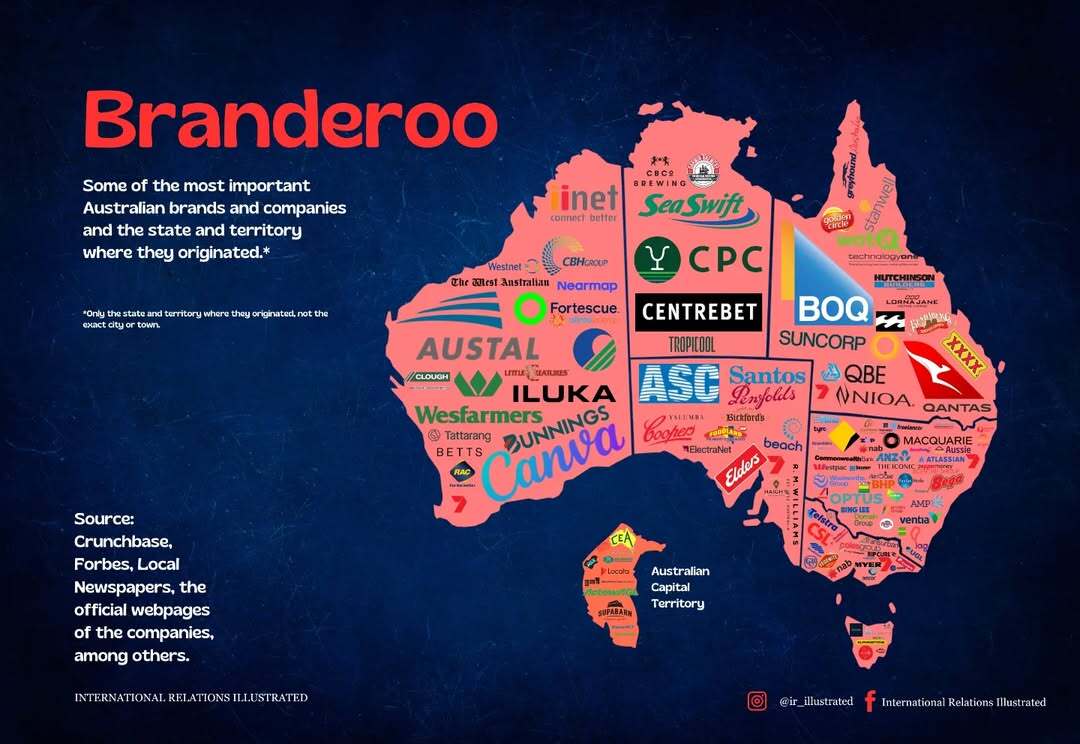 Biggest Norwegian Australia and where they were founded