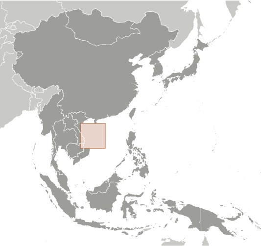 Paracel Islands Location Map