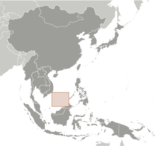 Spratly Islands Location Map