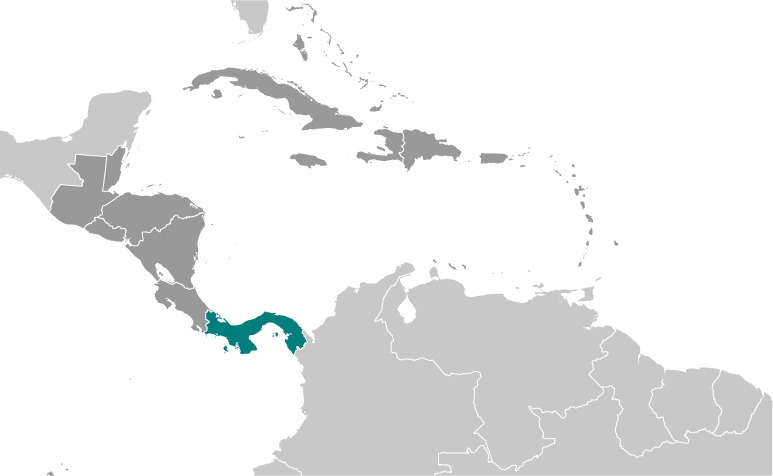 Panama Location Map
