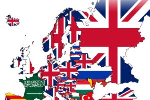 Map Supposedly Showing The Second Most Spoken Language In Each European Country