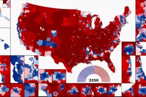 What If The US Had The Canadian Electoral System (~100k per district)