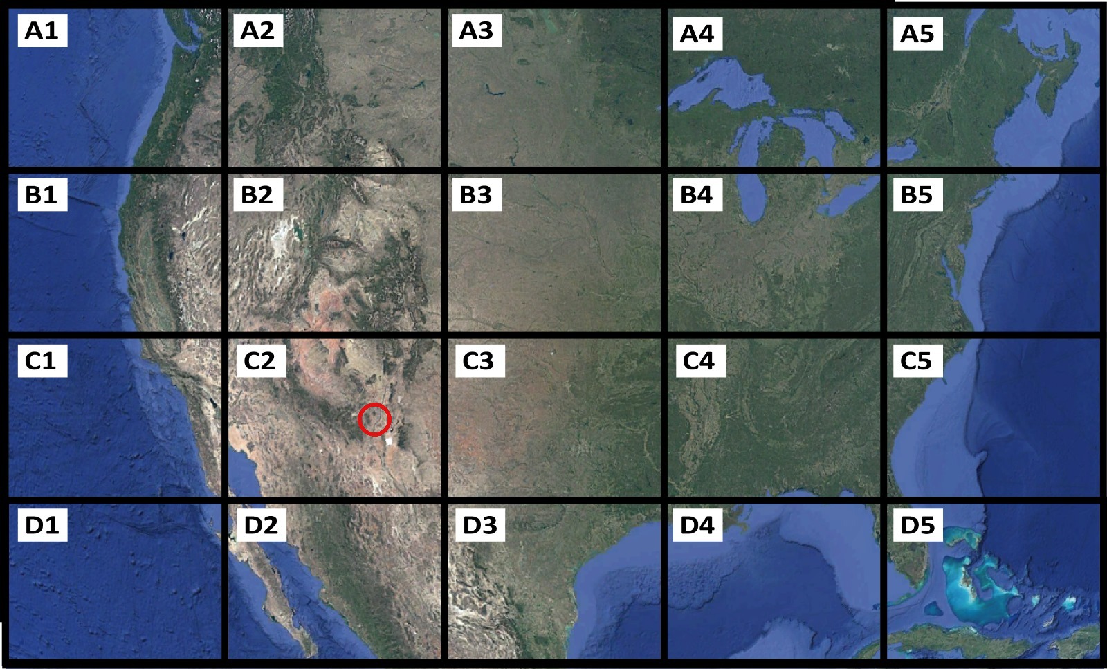 Albuquerque, NM location map