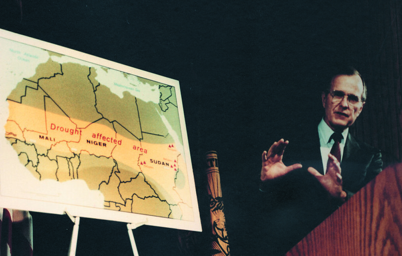 12 Declassified CIA Cartography Maps From The 1980s 13 VP George H W Bush CIA Map 1985