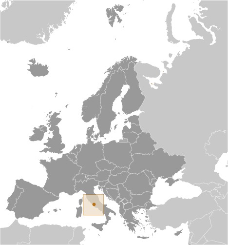 Holy See (Vatican City) Location Map