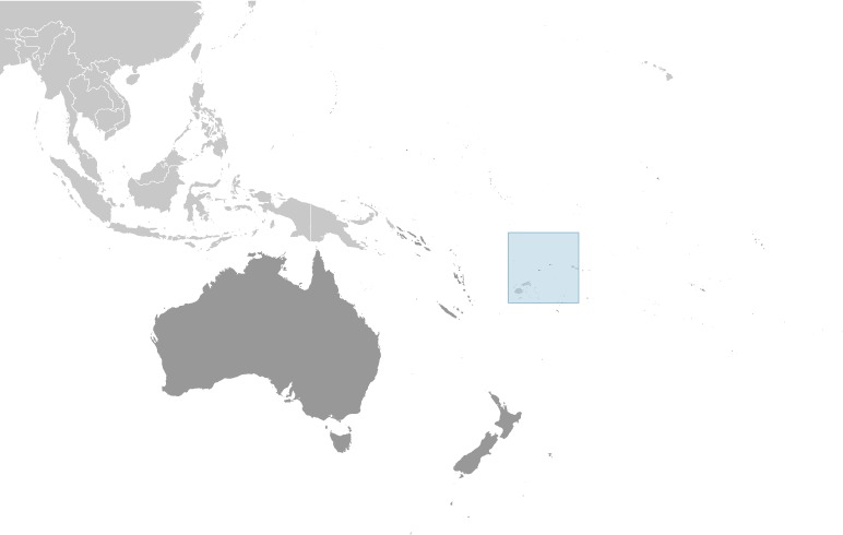 Wallis and Futuna Location Map