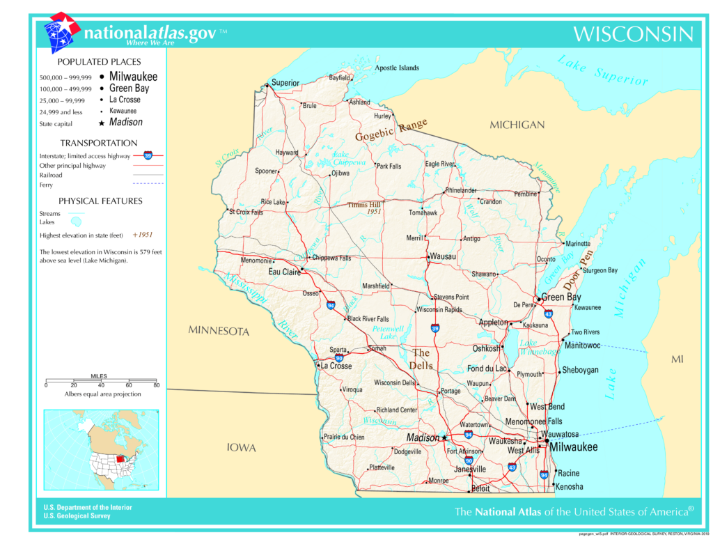 Map of Wisconsin The Government Doesn’t Want You To See - Brilliant Maps