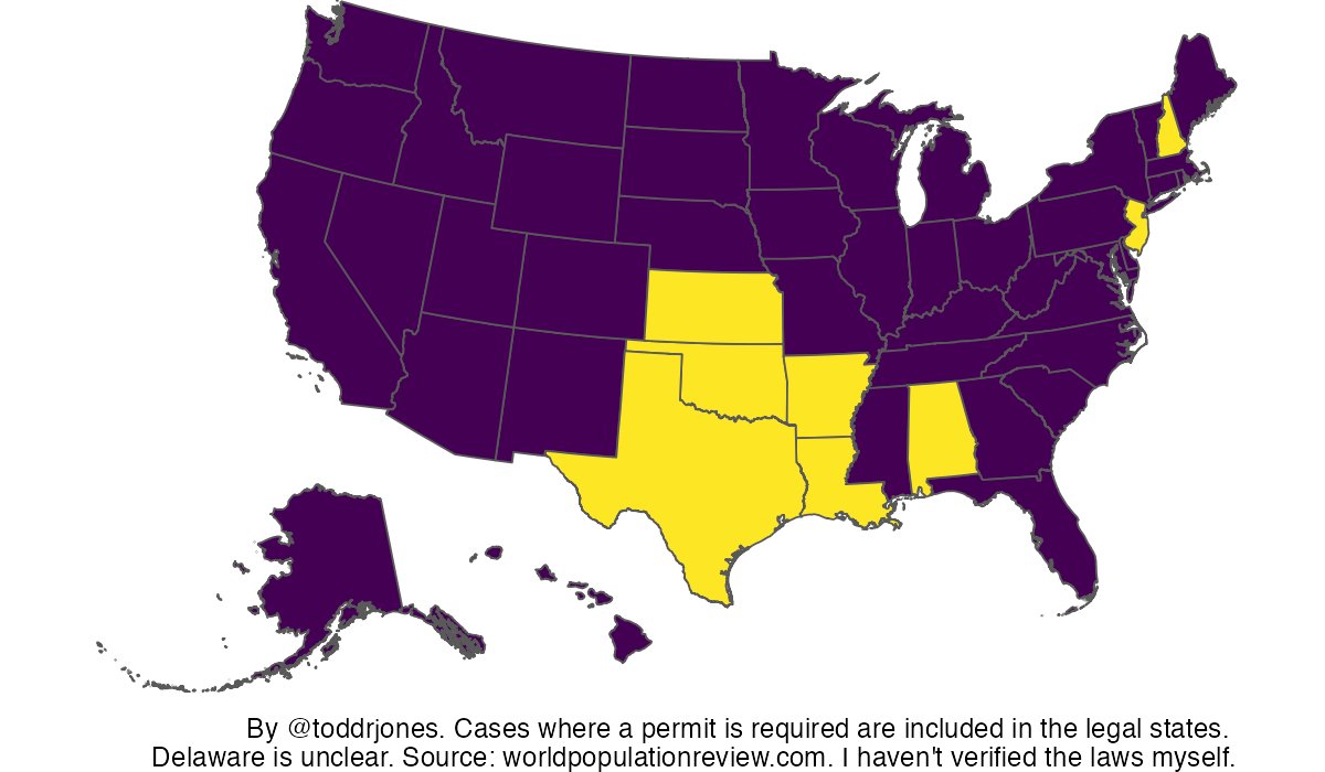 In the Yellow States It's Legal To Own An Armadillo