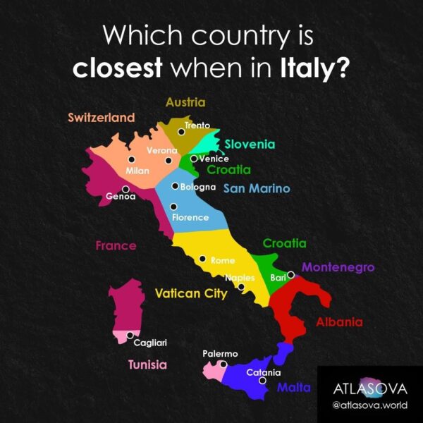 18 Brilliant Maps That Reveal Which Location You're Closest To ...