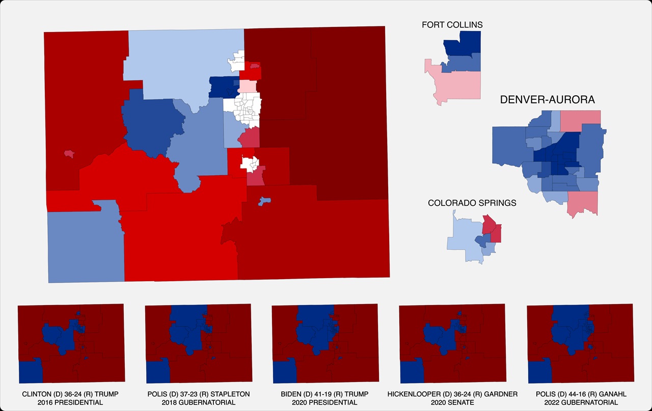 Colorado if it had 100k per house member