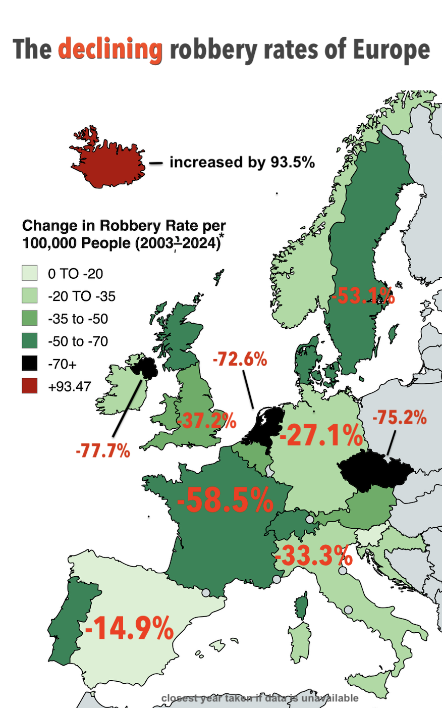 Brilliant Maps - Europe’s Declining Robbery Rates