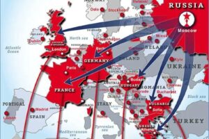 2010 Map: “Far-right parties, lobbying for the interests of Russia in Europe”