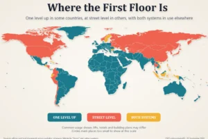 Where Is Your Country’s First Floor?