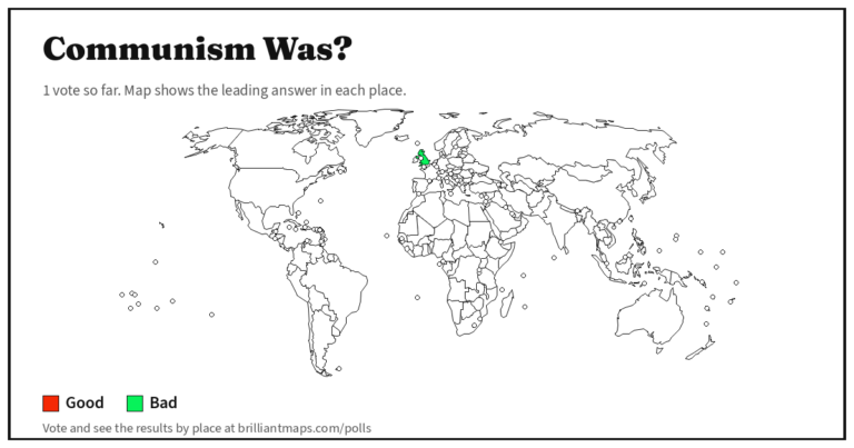 Communism Was? (map poll)