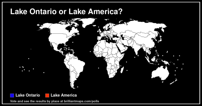 Lake Ontario or Lake America? (map poll)