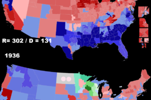 Most Congressional Seats Ever Won By The Republicans vs The Most Won By The Democrats