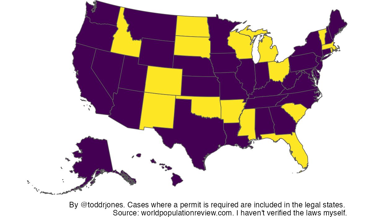In The Yellow States You Can Legally Own A Deer