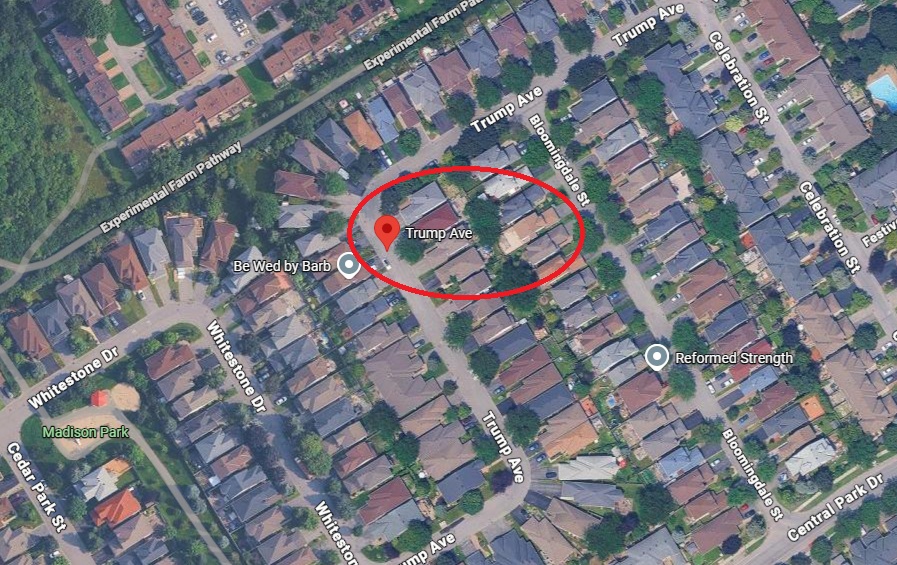 Why Does Canada's Capital City of Ottawa Have a Street Named After President Donald Trump?