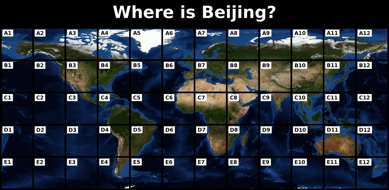 Where is Beijing map quiz
