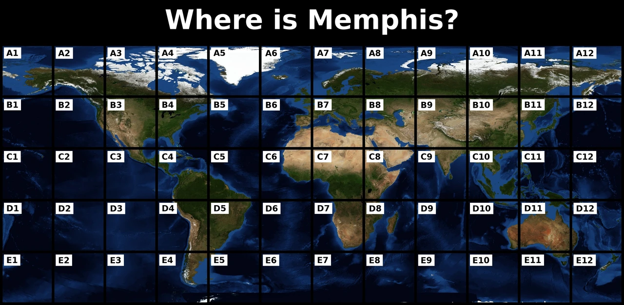 Where is Memphis map quiz